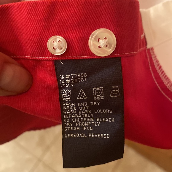 Tommy Hilfiger American flag button down shirt - Picture 4 of 4